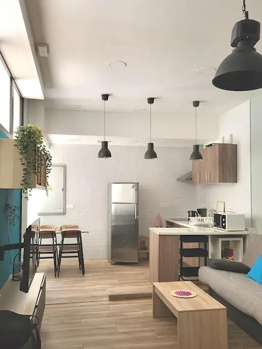 Apartmán Studio Type Loft Malaga Gare De Trains Et Plage
